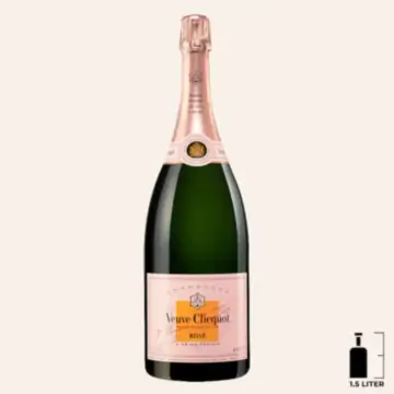 Veuve Clicquot Brut Rose Champagne Magnum Bottle 1.5L