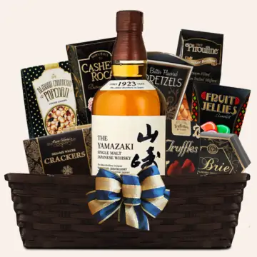 Yamazaki Distiller’s Reserve Japanese Whisky Gift Basket