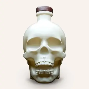 Crystal Head Bone Vodka Bottle by Dan Aykroyd
