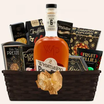 WhistlePig Piggyback Bourbon Gift Basket