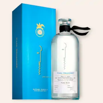 Casa Dragones Pedro Reyes Signature Artists Edition Joven Sipping Tequila