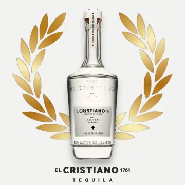 Cristiano Silver  Tequila Bottle