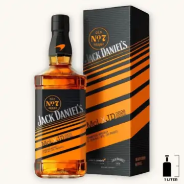 Jack Daniel's McLaren X JD 2024 Tennessee Whiskey  Formula One Bottle