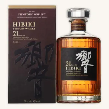 Hibiki 21 Year Single Malt Japanese Whisky (Suntory Distillery)