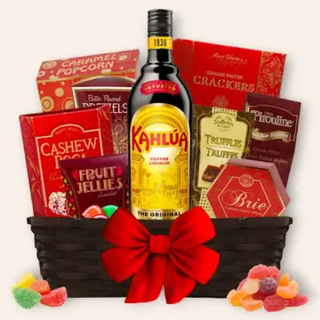 Kahlua Coffee Liqueur Gift Basket