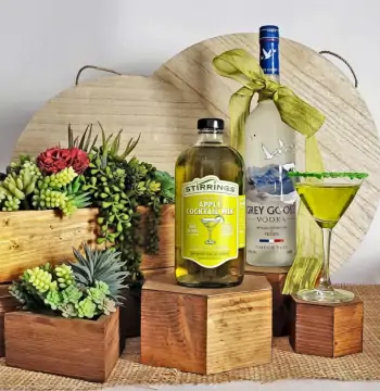 Grey Goose Appletini Apple Martini Gift Set