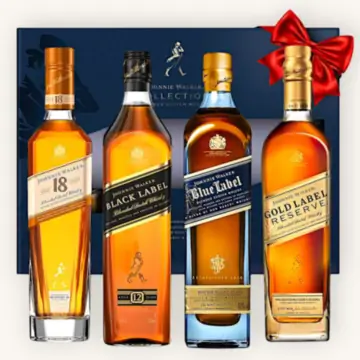 Johnnie Walker Scotch Collection Gift Set (4 x 200ml)