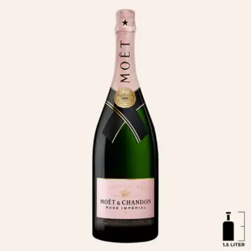 Moet & Chandon Brut Imperial Rose Champagne 1.5L