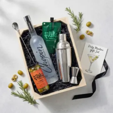 Dirty Martini Gift Set (Chopin)