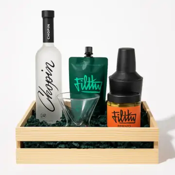 Dirty Martini Gift Set (Chopin)