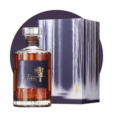 Suntory Hibiki 21 Years Old Hiroshi Senju Limited Edition Japanese Whisky 700mL