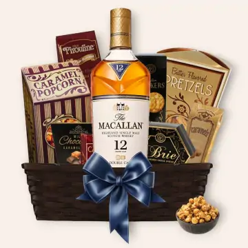 Personalized Macallan Single Malt Scotch Whisky Custom Label Bottle