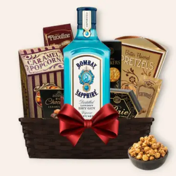 Bombay Sapphire Gin Gift Basket