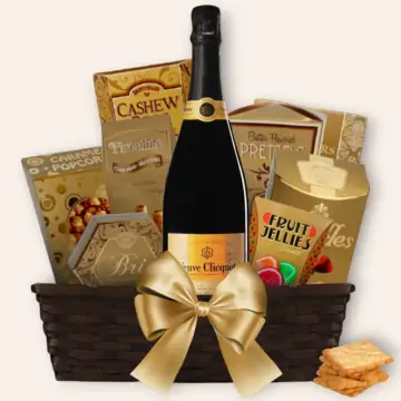 Veuve Clicquot Gold Label Champagne Gift Basket