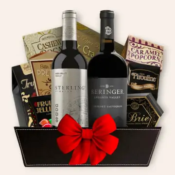 Abundant Gourmet Wine Gift Basket
