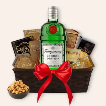 Tempting Tanqueray Gin Gift Basket