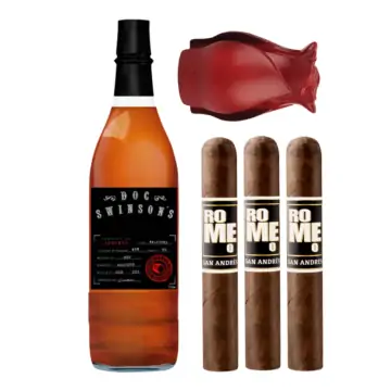 Doc Swinson Private Barrel with Bro-Rose & Cigar Set