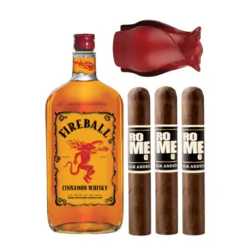 Fireball Bro-Rose & Cigar Set