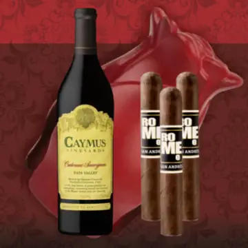Caymus Cabernet with Bro-Rose & Cigar Set