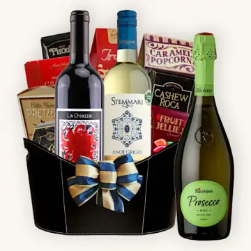 Italian Wine Gift Basket