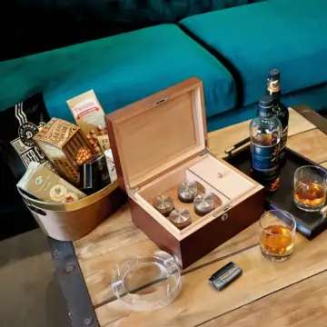 Fallbrook Cannabis Humidor with Accessories