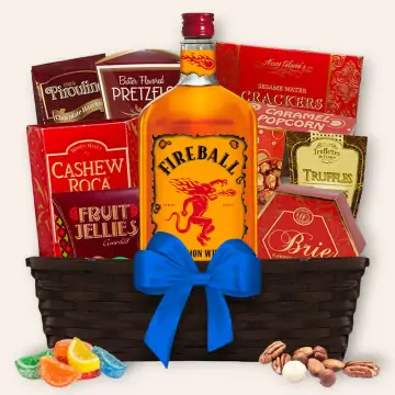 Fireball Cinnamon Whisky Gift Basket
