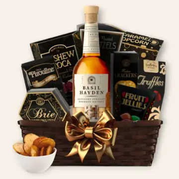 Basil Hayden Bourbon Gift Basket