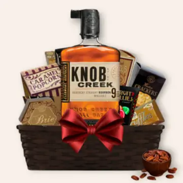 Knob Creek Small Batch Bourbon Gift Basket