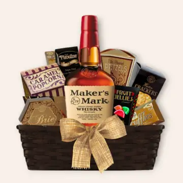 Maker's Mark Bourbon Gift Basket