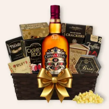 Chivas Regal 12 Year Scotch Whisky Gift Basket
