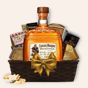 Captain Morgan Private Stock Rum Gift Basket