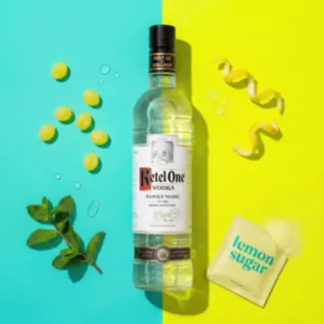 Ketel One Vodka Lemon Drop Martini Gift Set