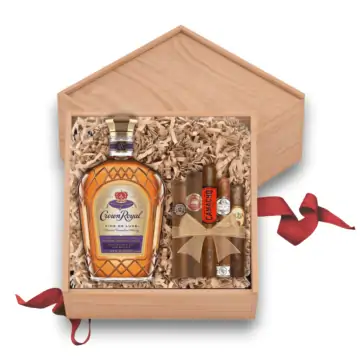 Crown Royal Canadian Whisky Gift Basket
