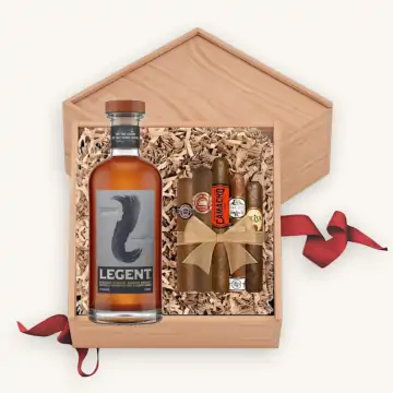 Legent Kentucky Bourbon Gift Set with Cigars