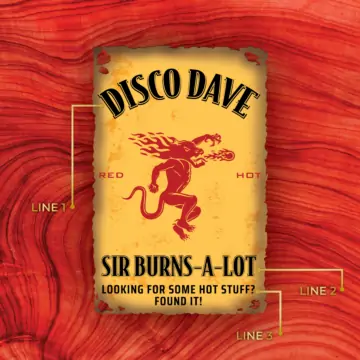 Personalized Fireball Cinnamon Whisky Custom Label Bottle