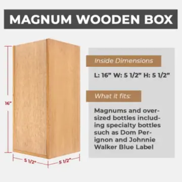 Wooden Magnum Box (Engravable)