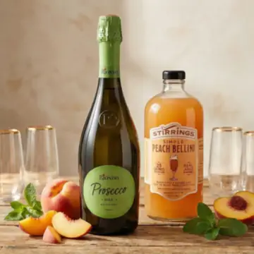 Peach Bellini Prosecco Gift Set