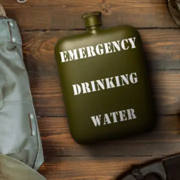 Personalized Military Flask