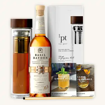 Mixologist  Basil Hayden Whiskey Infusion Bourbon Kit