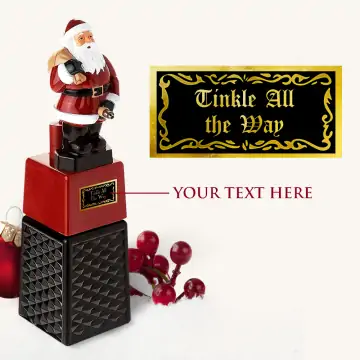 Funny Personalized Santa Claus Liquor Dispenser