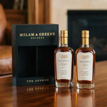Milam & Greene 'The Answer' Bourbon – Climate-Aged Two-Bottle Experiment Gift Set