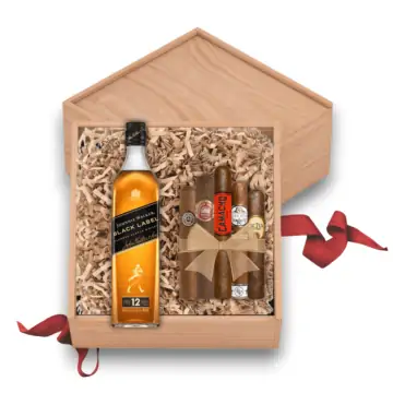 Personalized Johnnie Walker Black Scotch Whisky Custom Label Bottle