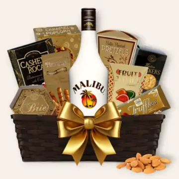 Malibu Rum Gift Basket