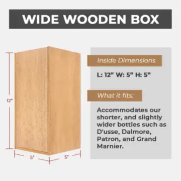 Wooden Wide Box (Engravable)