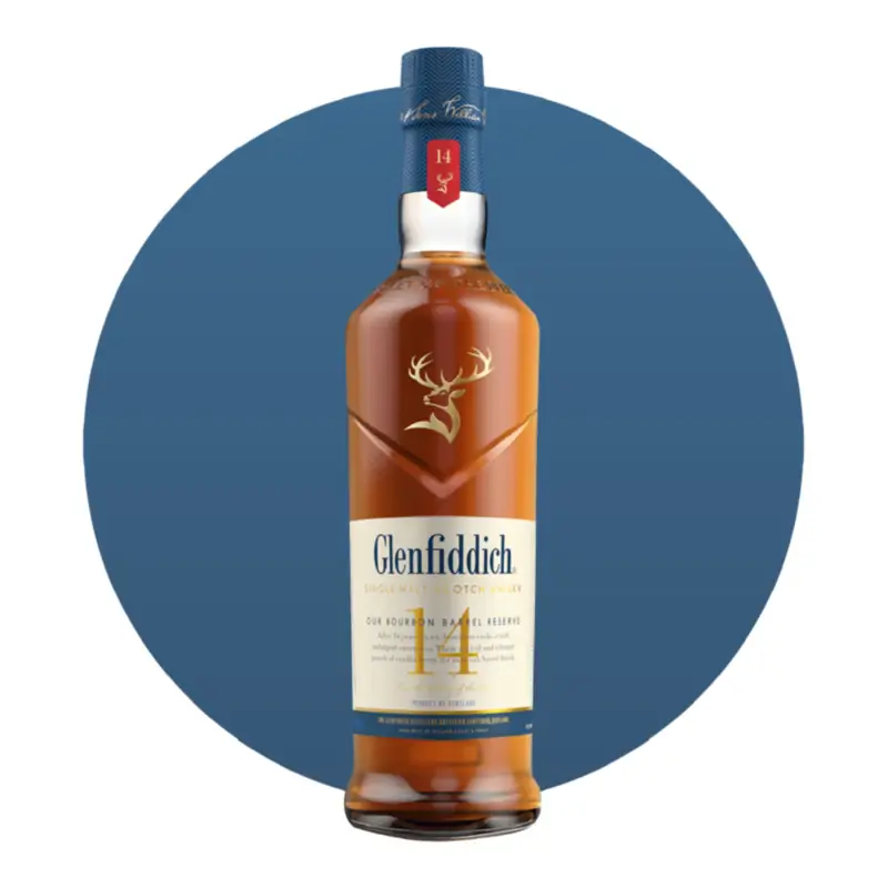 Glenfiddich 14 Year Bourbon Barrel Reserve Single Malt Scotch Whisky