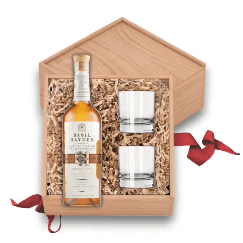 Basil Hayden Gift Set with Glasses
