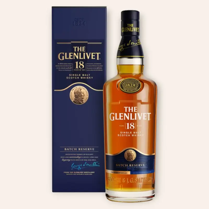 Glenlivet 18 Year Single Malt Scotch Whisky