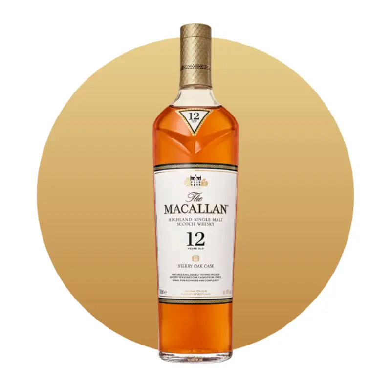 Macallan 12 Year Sherry Oak Single Malt Scotch Whisky