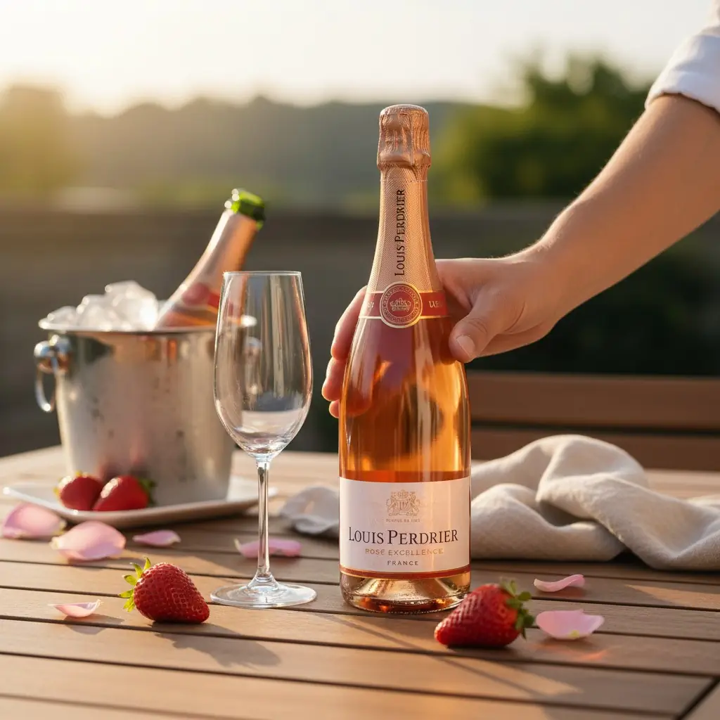 Louis Perdrier Rose Sparkling Wine