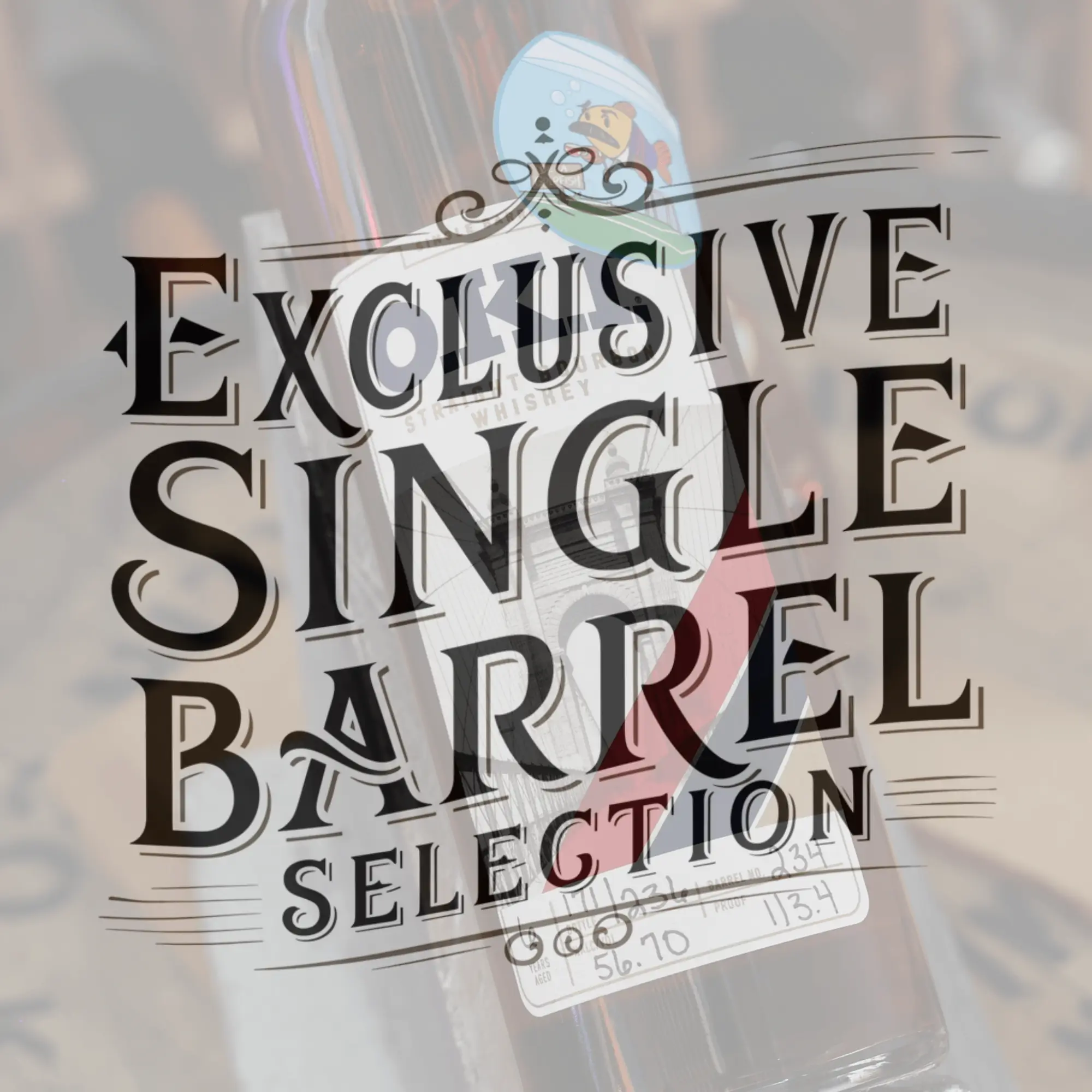 O.K.I. 'Be a Goldfish' Single Barrel Bourbon Whiskey